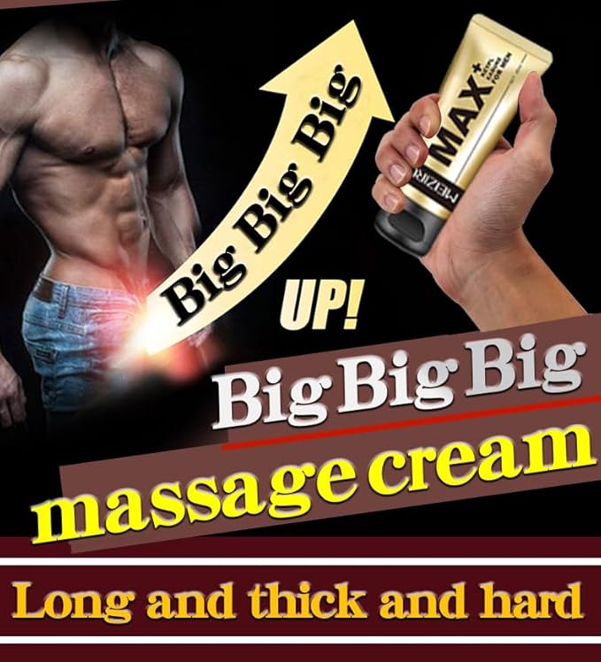 Boost XXXL Extra Strength Enlargement Gel for Man – Men's Power Massage Cream for Increase Size, Huge Thickness, Strength and Prolonged Performance (Max+)