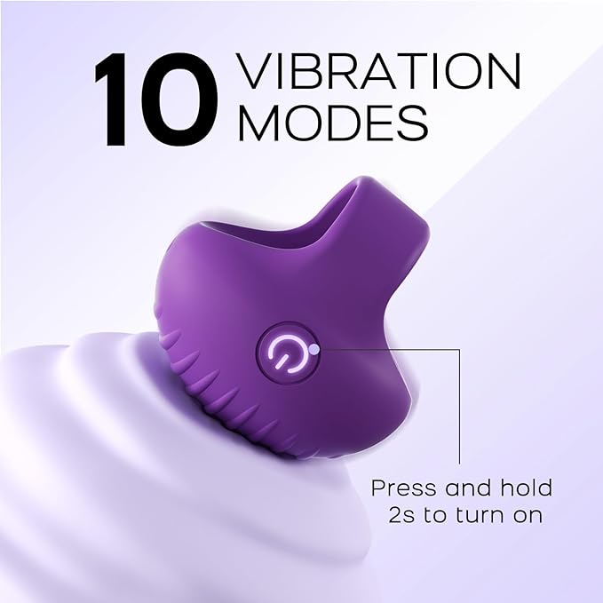 Portable Finger Massage Ball, Multifunctional Waterproof Rechargeable Mini Massage Tool (Violet)