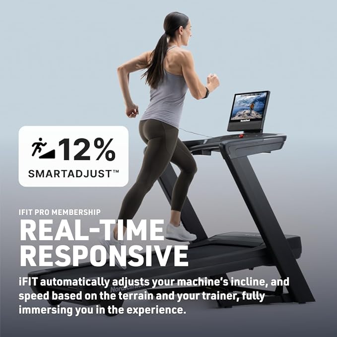 NordicTrack Commercial Series: Premium Foldable Treadmills, Incline & Decline, iFIT Membership Required to Access iFIT Content & Features