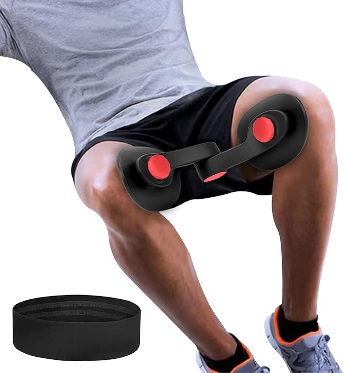 Thigh Exerciser Kegel Exerciser, Pelvic Floor Trainer, Kegel Trainer for Postpartum Rehabilitation, Trimmer Inner Thigh, Thigh Toner Workout,