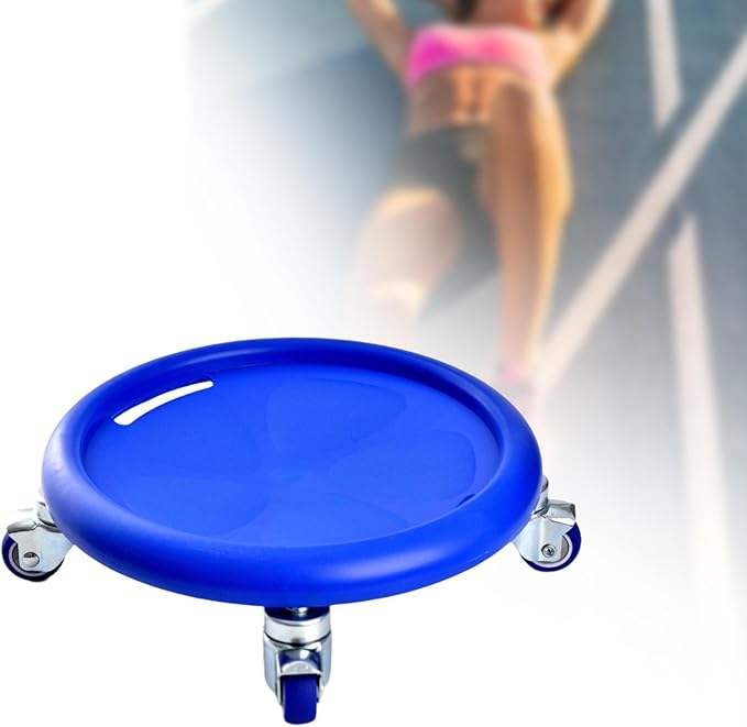 Gliding Discs Slider Plate Large Surface Ab Rollers 360° Round Rotatable Fitness Roller Sliding Discs for Home Gym Fitness