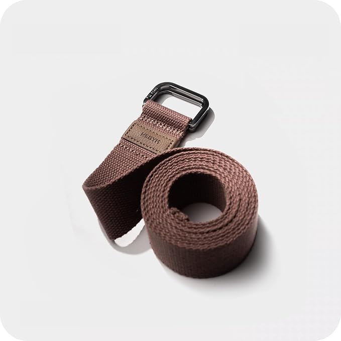 WeGym Yoga Straps, Adjustable Strap for Stretching at Home, Essential Accessories for Yoga, Pilates, Physical Therapy, Mobility Workouts