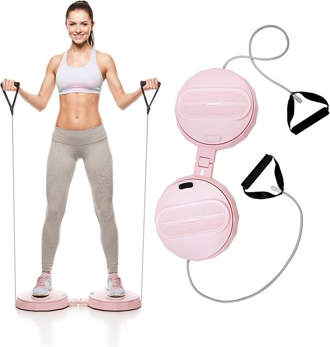 Waist Twister Machine Exercise Tool, Ab Twister Board with the Smart LED Digital Monitor, Noiseless Ab Twister for Home Gym Equipment