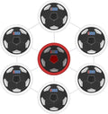 Reaction Training LED Lights, Improve Reflex, Reaction Speed, Sports Agility, and Brain Cognitive Training, Home Exercise, Including 7 Lights