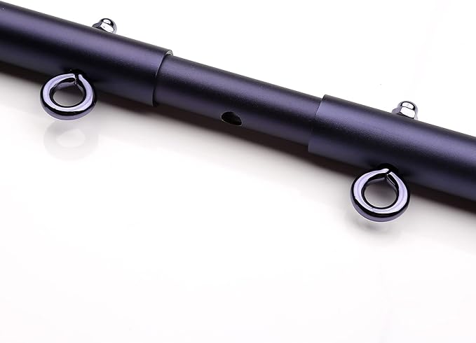 Sovyime Blue Pilates Spreader Bar Kit Sports Aid Training Fitness Gear - Exercise Guide Included,Workout Bar,Home Yoga Gym Kit