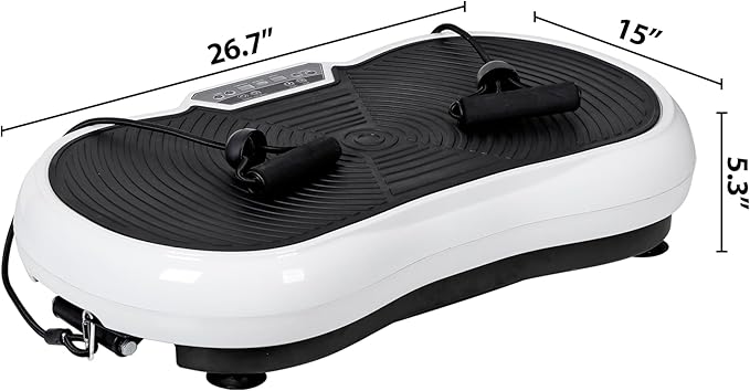 Full Body Vibration Platform Massage Machine Workout Trainer with Bluetooth Music Connection