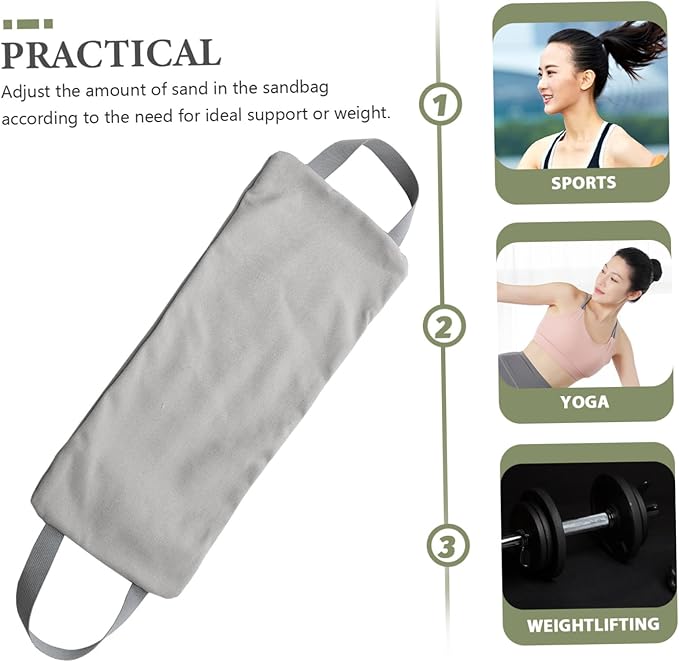 VICASKY Sandbags for Working Out Yoga Exercise Bag Fitness Sandbag Weight Training Bag Multi-use Holding