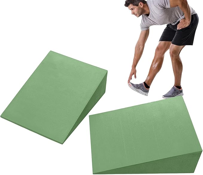 Yoga Wedge Block – Professional Height Foam, Slant Stretch Board, Supportive Incline Pad With Stable Cushion Feature | Ideal Leg Calf Ankle Foot Stretching Exercise Studio Home Training Use