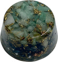 Rise Perspective Aventurine Green Orgone Generator Energy Accumulator 528Hz/7.83Hz/Advance Harmonics Many Beautiful Ingredients and Colors! (Aventurine Green)