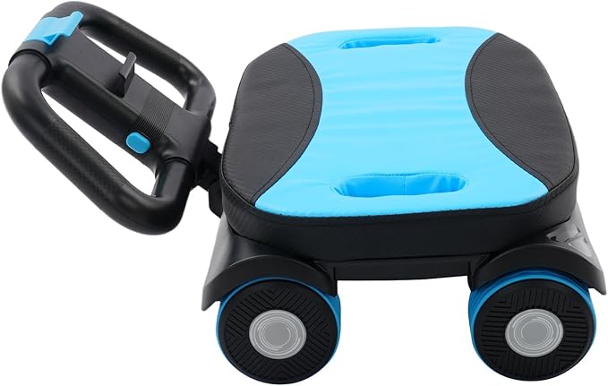 Ab Roller Wheel, 4-Wheel Abdominal & Core Strength Trainer for Home Gym Fitness, Exercise Wheel with Knee Pad for Beginners to Advanced Users