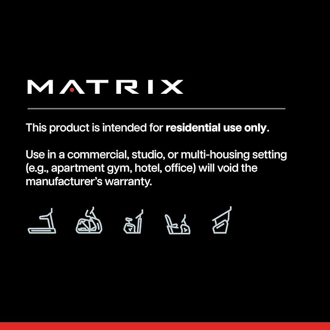 Matrix Fitness E30 Elliptical with XR | 8.5" LCD | Low Impact Workouts, Full Body Cardio, High Calorie Burn | Space Saving Compact Design, Suspension Elliptical