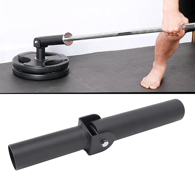 25mm T Bar Row Landmine Attachment, 360 Degree Rotating Steel Post Insert Home Gym Strength Training Equipment for Home Gym (Inner Diameter: 50mm/1.96in)