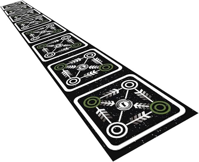 Colaxi Agility Ladder Mat Pad Footwork Practice Foldable Soccer Nonslip Speed Training Equipment for Coordination Balance