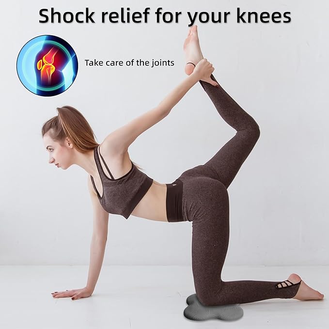 2 packs Yoga Knee Pad Mats Extra Thick for Knees Elbows Wrist Hands Head Foam Pilates Kneeling pad Yoga Knee Cushion Thick Exercise Pads for Knees Elbows Wrist Hands Head Foam Pilates Kneeling pad，Support Foam Pads for Women and Men