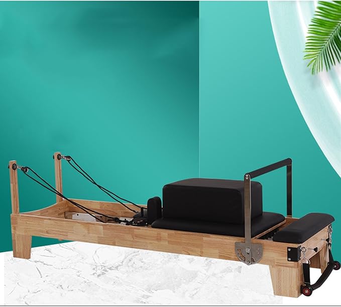 Pilates Five-Piece Set Cadillac Bed Fitness Equipment Suitable for Yoga Studio Rehabilitation Training Home Slimming Exercise Companion