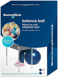 Bouncyband Balance Ball – Create Flexible Seating to Improve Focus at School, Office, or Home with This No-Roll Weighted Ball