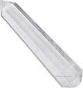 Amazing Gemstone Clear Quartz Crystal Wand Massage Stick - Pelvic Wand Gua Sha for Adults - Crystals and Healing Stones Massage Wands for Adults Gifts (Pointed)