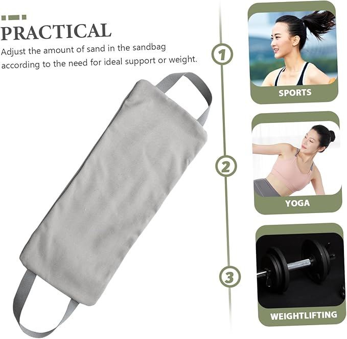Totority Multi-use Exercise Sandbag for Gym Yoga and Strength Training Workout Bag for Fat Burning Muscle Building