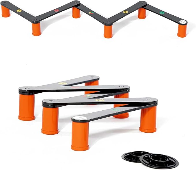 Skiller - Lightweight Stickhandling Training Aid, Equipment for Ball Control, Reaction Time & Coordination - Light, Portable & Adjustable Trainer