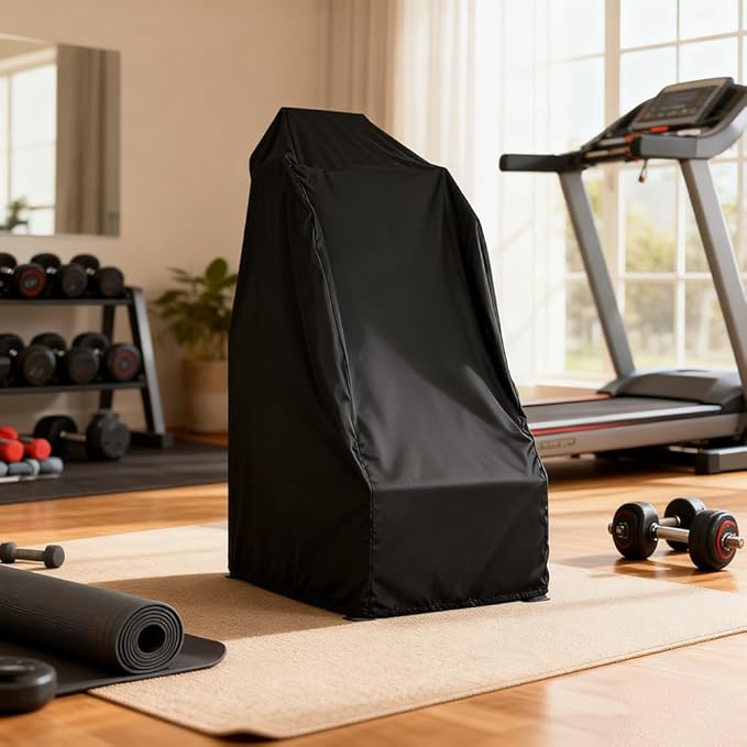 Stair Stepper Machine Cover Waterproof Oxford Fabric Commercial Grade Stair Climber Covers with Drawstring for Home Gym (Cover Only)