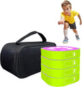 Reaction Training Lights for Kids, Speed Agility Response Training Reaction Lamp, Basketball Boxing Soccer Training Equipment Teaching Props for Sport, Fitness