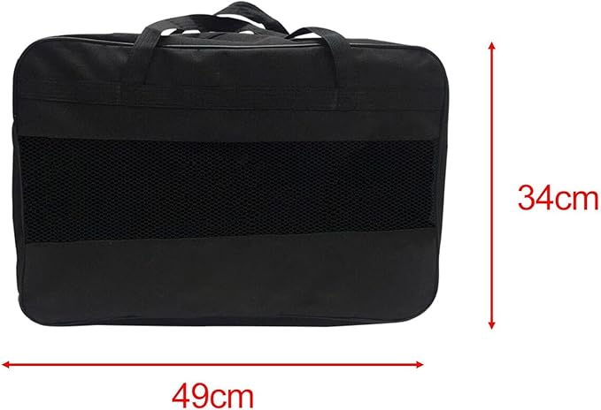 Hurdle Carry Bag Speed Hurdle Storage Bag Organizer Bag Portable with Zipper Handbag for Training Football Transport Carrying
