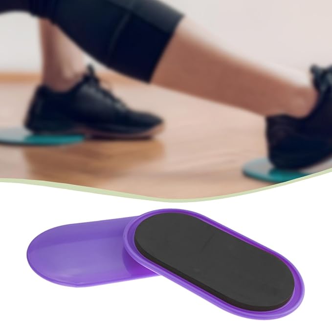 2Pcs Core Sliders Slide Pads Abdominal Training Ab Pads Ab Floor Gliders for Home Yoga Carpet Pilates Travel