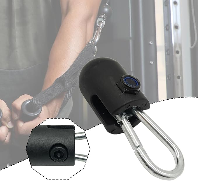 Gym Cable End Fitting Gym Machine Accessory Pulling Rope Interface Part Port Components Lifting Cable Joint Terminal