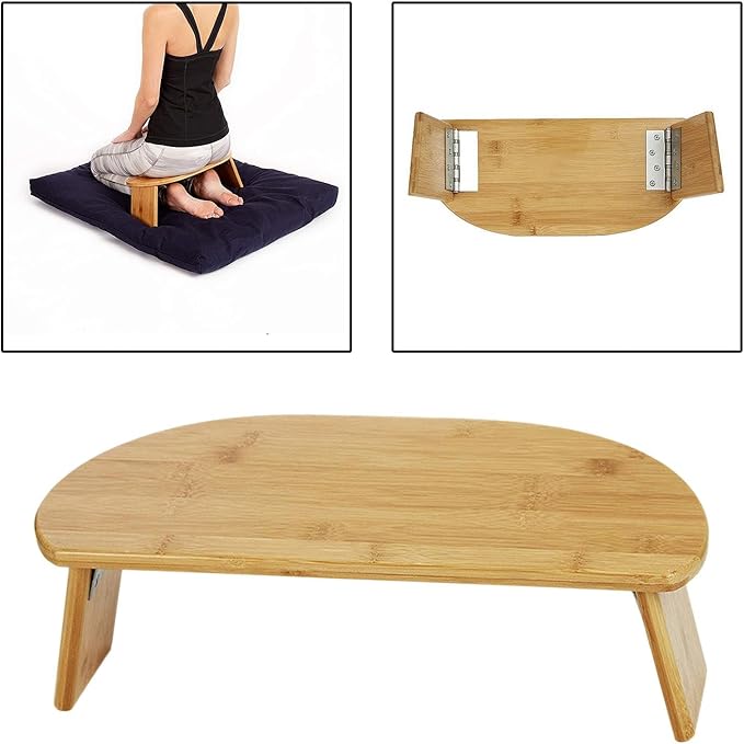 Meditation Bench Foldable Bench for Buddhist Meditation More