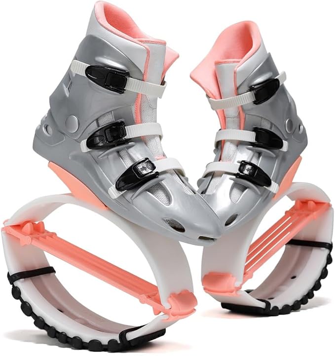 Kangaroo Jump Shoes for Women & Men – Adult Moon Shoes with 4 Springs, Low-Impact Fitness Jumping Boots for Exercise, Weight Loss, Cardio