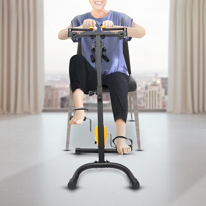 Bitodd Scooter Exercise Bike, Adjustable Exercise Bike, Multifunctional Exercise Bike, Exercise Equipment Load Capacity 264.55 Lbs, Scooter Exercise Bike for Home, Gym, Hotel