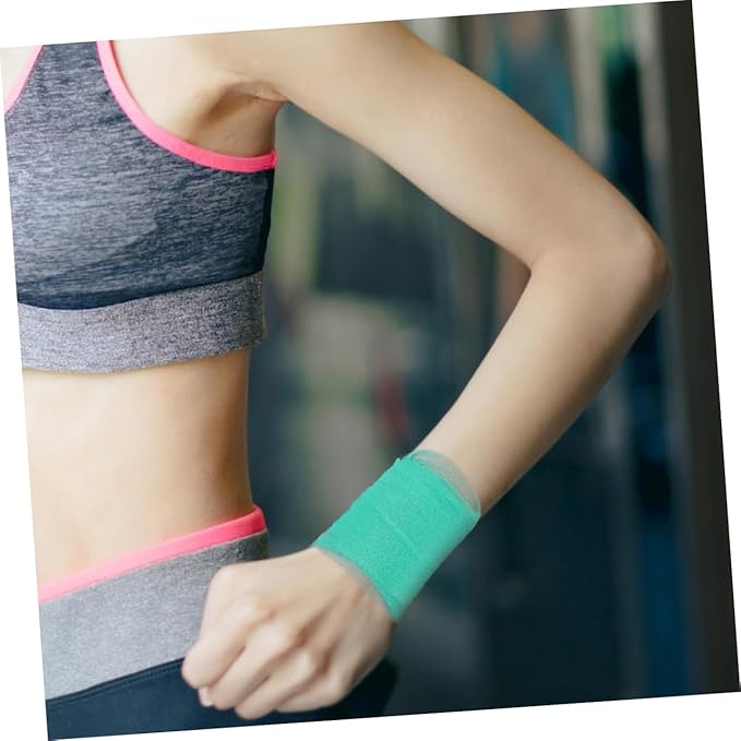3Rolls Elastic Body Joint Wraps Breathable Shockproof Sports Tapes for Ankle Wrist Knee Protection Cuttable Athletic Wraps Colors