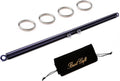 Sovyime Blue Pilates Spreader Bar Kit Sports Aid Training Fitness Gear - Exercise Guide Included,Workout Bar,Home Yoga Gym Kit