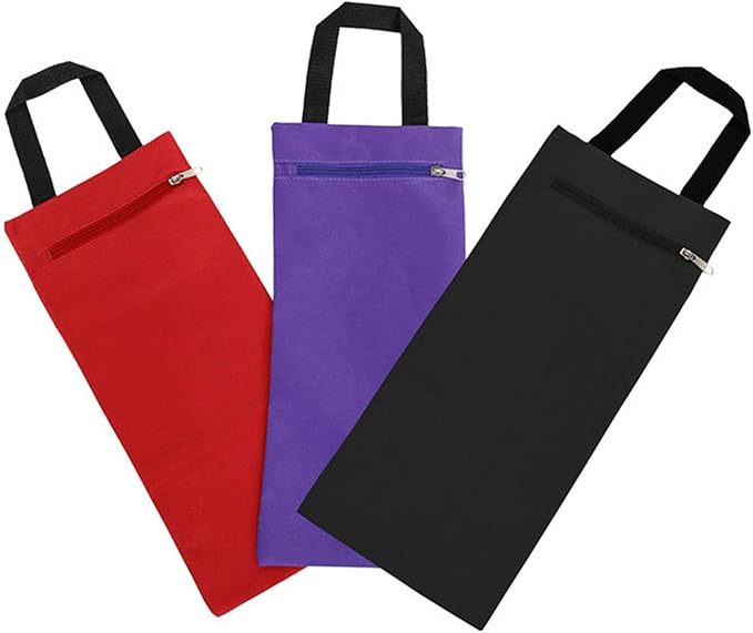 Foldable Filled Yoga Sandbag with Single Handle for Yoga Weights and Resistance