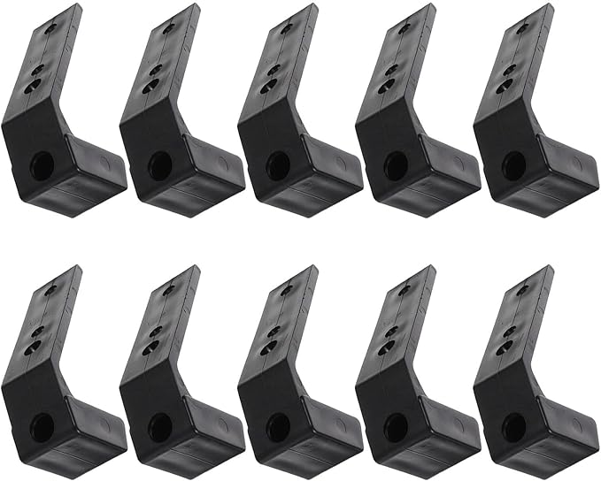 Homoyoyo 10pcs Heavy Duty Barbell J Hooks for Squat Rack, Plastic Gym Equipment Storage Hangers, Horizontal Barbell Holder Accessories for Home and Commercial Strength Training