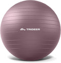 Trideer Exercise Ball Yoga Ball,Office Seating & Balance Ball Chair, Stability Ball for Pilates, Physical Therapy,Core Training & Balance Improvement & Stretching