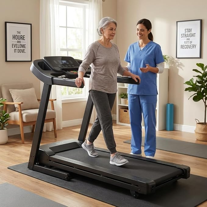Foldable Treadmill with Auto Incline - Commercial 48"x18" Wide Running Belt, 20% / 15% Incline, 10MPH, 3.5HP Brushless, Walking Pad Treadmill for Home, Auto Folding, No Installation, 350LBS