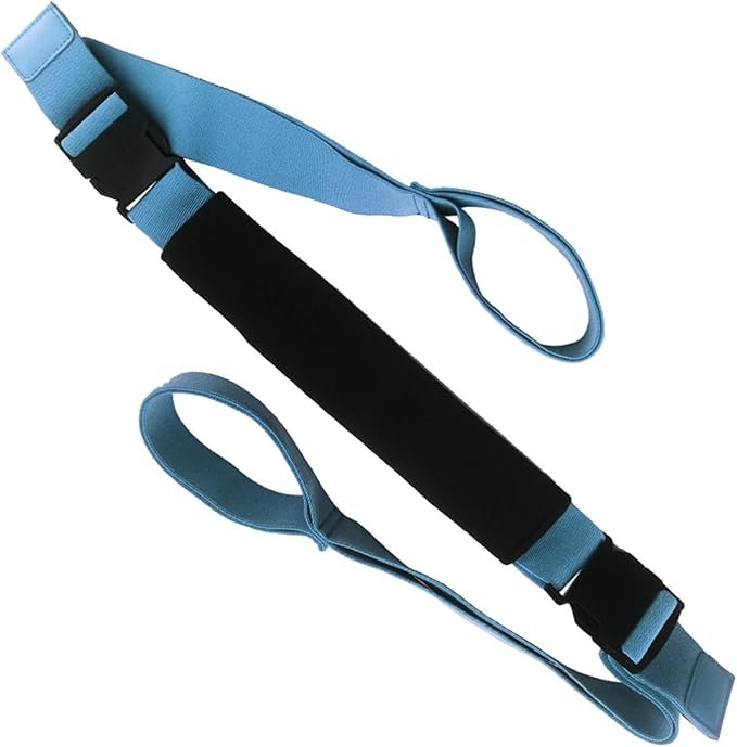 Pilates Elastic Stretch Band Stretching Resistance Strap Exercise Pull for Physical Therapies and Strength Training Yoga Exer