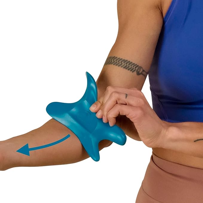 The Wave Tool, The Ultimate Soft Tissue Release Tool. Patented, Ergonomic Scraping and Massage Tool for Trigger Points, fascial Release, Muscle Aches, Pain, tendonitis, Scar Tissue, Athletic Recovery