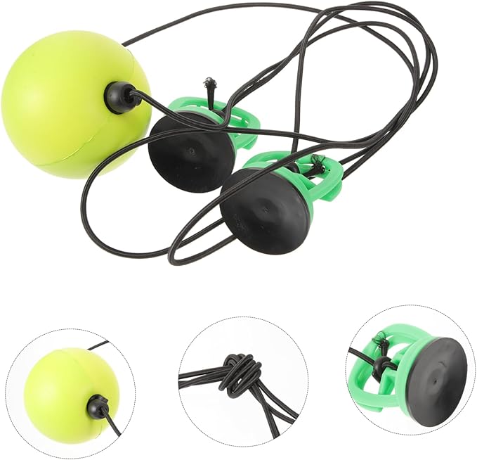 1Set Elastic Speed Boxing Ball Reaction Ball for Speed Training Durable PU Material for Home and Gym Use Enhances Punching Accuracy and Hand Eye Coordination