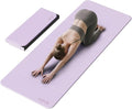 Foldable Yoga Mat Extra Thick & Large (74" x 31.5" x 0.32"), Double-Sided Non Slip & Lightweight Fitness Mat, 8mm Thick Wide Exercise Mats for Woman Man Kids, Portable Workout Mats for Travel, Studio or Home Use