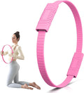 Pilates Ring, 13.5" Silicone Magic Pilates Fitness Circle with Dual Grip, Lightweight & Durable Flexible Resistance Exercise Equipment for Toning Arms, Thighs, Legs, Core