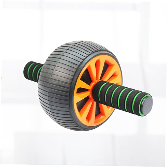Ciieeo Abdominal Exercise Roller Ab Wheel Core Trainer Non-slip Silent Fitness Device for Home Workout and Core Muscle Training
