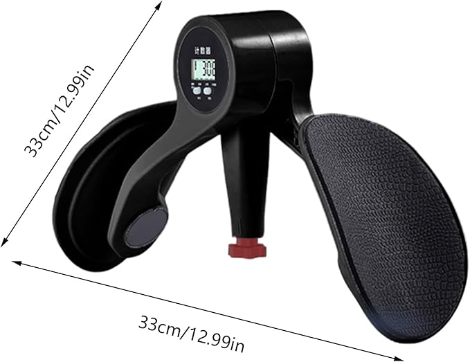 Hip Strength Training Equipment – Muscle Toning Gear, Fitness Assistant | Home Workout Device, Digital Thigh Exerciser with Smart Tracker for Glute Activation, Core Reinforcement, and Pelvic Floor