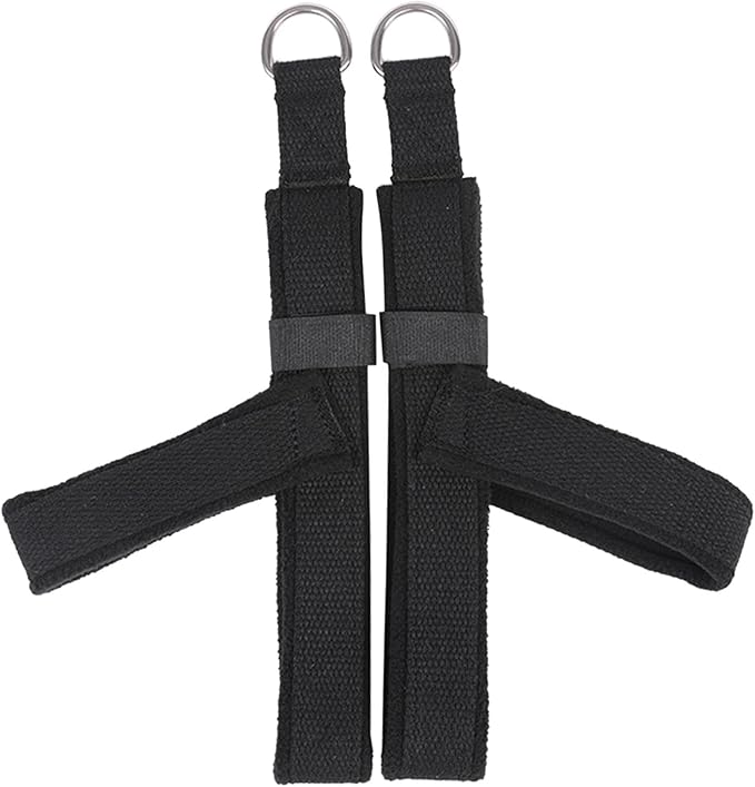 2Pcs Pilates Straps Yoga Straps Strength Training Footstraps Fitness Belts Reformer Strap for Women Men Beginner