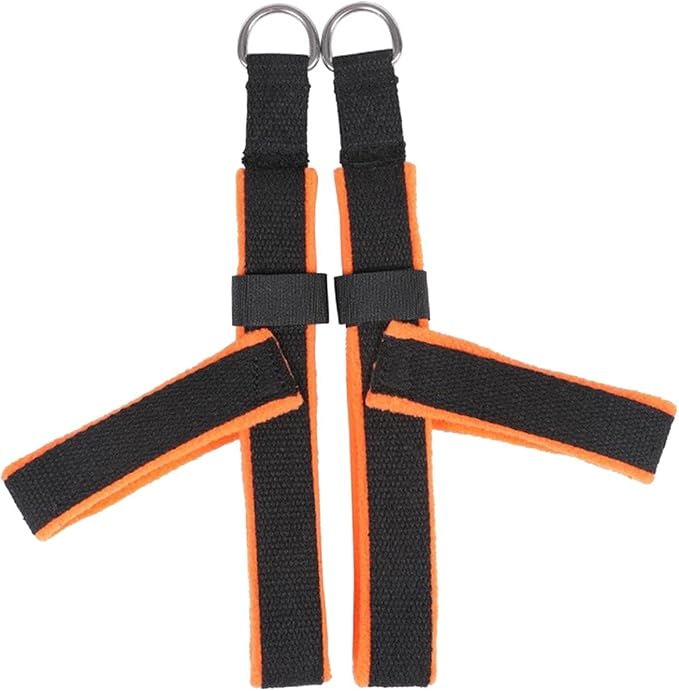 2 Pieces Pilates Straps Fitness Belts Equipment Strength Training Y Loops Reformer Strap Yoga Straps for Workout Men Home Gym