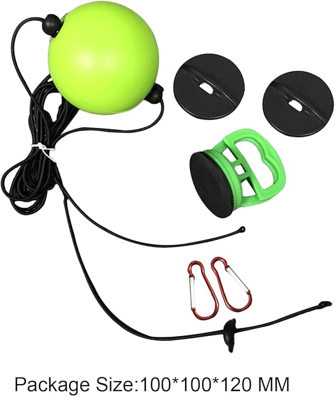 Yiju Boxing Reflex Ball Boxing Speed Ball MMA Workout Focus Trainer Adults Kids Double End Punching Ball for Hand Eye Coordination