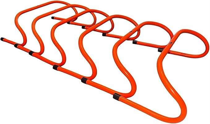 Speed Training Agility Hurdles for Athletes - 2-Pack - Speed and Agility Training Equipment for Soccer Basketball Football Hurdle Training (Size : H 15cm)