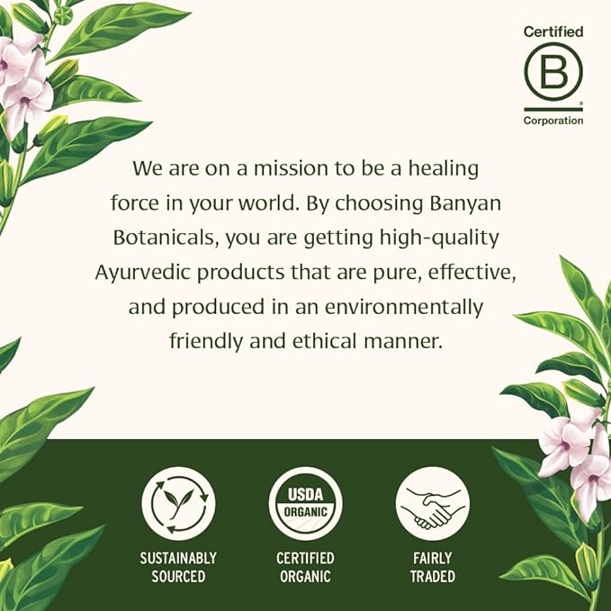 Banyan Botanicals Pitta Massage Oil – Organic Massage Oil Infused with Ayurvedic Herbs – with Gotu Kola and Guduchi (Tinospora cordifolia) – 2 oz. – Non-GMO Sustainably Sourced Abhyanga Massage Oil