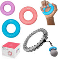 Smart Exercise Rings - Hoop Extra Weight - Hand Exerciser - Pilates Ring - Grip Strength Trainer - Compatible with Smart Weighted Hoop - Ideal for Fitness, Rehabilitation, Yoga